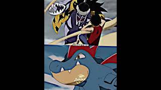 ARLONG VS FERALIGATR #shorts #anime #onepiece #pokemon #viral