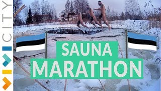 The European Sauna Marathon in Estonian Winter Capital Otepää  [2019]