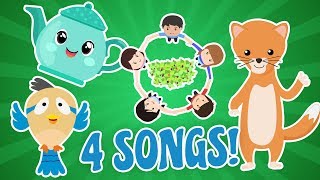 Nursery Rhymes and Kids Songs | BEST NURSERY RHYMES FOR KIDS | POP! GOES THE WEASEL AND MORE!