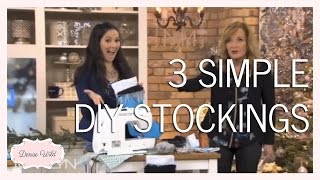 3 Ways To Dress Up Store-Bought Holiday Stockings (Marilyn Denis)