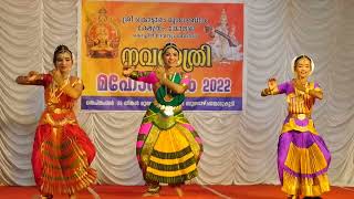 Bharathanatyam group performance on Navaratri 2022