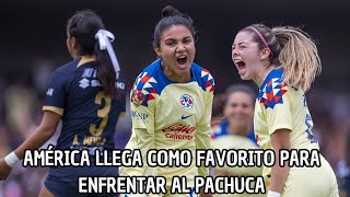 America Llega Como El Ligero Favorito Para Su Partido Con Pachuca Femenil En El Estadio Azul