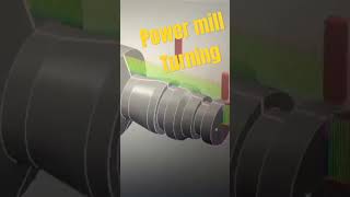 powermill turning #delcam #powermill #autodesk #cnc #turning #cncmachine #cncturning