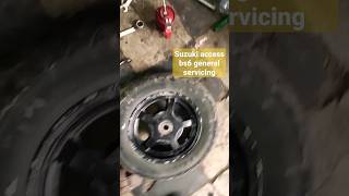 Suzuki access bs6 general servicing 👍#shorts #shortvideo #shortviral #suzukiaccess125 #suzuki