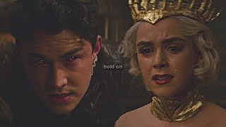 ►sabrina & nick || hold on {S2}