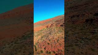 DJI Avata 2 Manual Mode-Red Rocks #fpv #djiavata2 #drone #fpvdrone #travel #nature #shorts #dji #sky