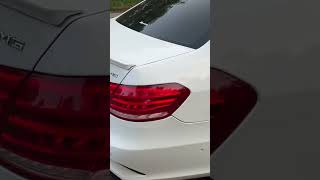 Mercedes E550 2014 Exhaust