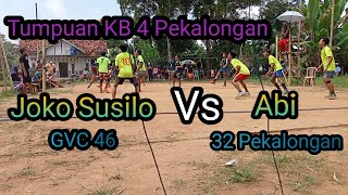 GVC 46 Batanghari Vs 32 Pekalongan Voli Tumpuan Kb4 Pekalongan Lampung Timur