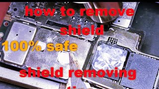 how to remove motherboard shield💯👍//mobile PCB shield remove//mobile shield kaise remove kare🔥🤷