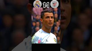 Real Madrid vs Athletic Club LaLiga #ronaldo 2 #goals 🔥💪 #football #youtubeshorts