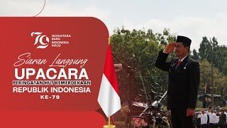 LIVE STREAMING | UPACARA PERINGATAN HUT KEMERDEKAAN REPUBLIK INDONESIA KE-79