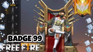 free fire BADGE 99 attitude Shayari WhatsApp status ☺️