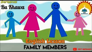 FAMILY MEMBERS | ENGLISH LESSON GRADE 1st