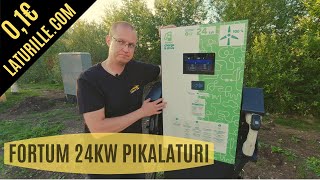 Fortum 24kW pikalaturi - Mitä järkeä?