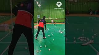 side defence drill  #badminton #badmintonindonesia #bulutangkis #badmintonlovers #badmintonplayer