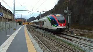 primo video 2024:Treno S40 proveniente da Varese in arrivo a Como San Giovanni