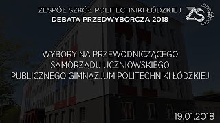 Debata przedwyborcza na Przewodniczącego PGPŁ 2018