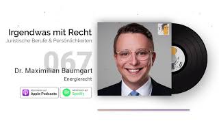 Energierecht, Studium & Promotion in der Schweiz | Interview Max Baumgart  | Jura-Podcast: IMR #067