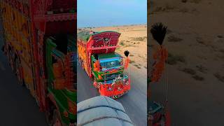 Mesmerizing Handcrafted Truck Art in Pakistan"🇵🇰🚛. #pakistanitrucks #shorts