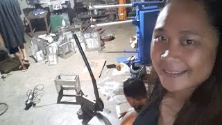 Spot welding machine  fabrication