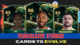 Best Trailblazer Striker Evolutions Card To Evolve! 🤝🧬 │EA FC 24 Evolution Trailblazer