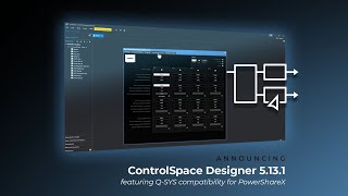 Q-SYS Compatibility for PowerShareX Amplifiers — ControlSpace Designer 5.13.1