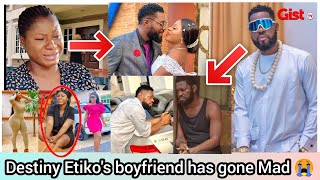 Destiny Etiko cry like baby and heartbroken as boyfriend gone m@d😭