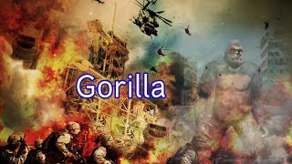 Monster Kingkong evolution - Gorillas attack the city and fight against tanks and helicopters