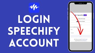 How to Login Speechify Account (2024) | Sign In to Speechify Account