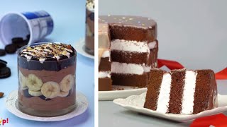 easy chocolat & tik tok dessert cake 🍩🎂🍩🎂🌈cake it love 🎂🍩🎂🍩🍩🎂(2)