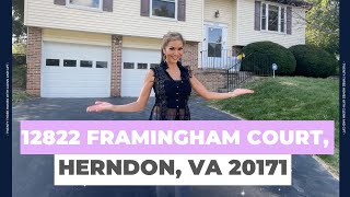 12822 Framingham Court, Herndon, VA 20171 : Twenty Three Home with Glenn and Gift