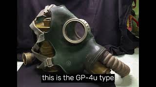 1 Minute history, the Soviet GP-4 and GP-4u gas masks