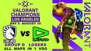 LOUD vs TL - VALORANT Champions 2023 -  Los Angeles - Groups Day 5