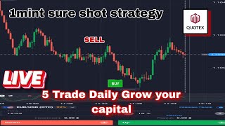 10 sureshot quotex live | quotex live trading binary option trading @Lesstimetrading