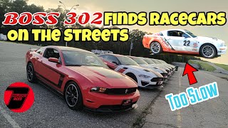 2012 Boss 302 Plays with Race Spec Mustang GT Day Before Skip Barber Racing School