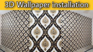 How to Install Wallpaper Like A Pro - Residencial Wallpaper Installation - Start To Finish Tutorial