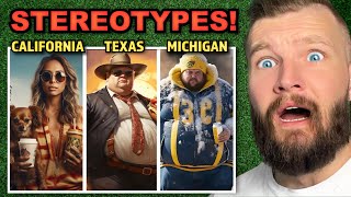 American Reacts to American Stereotypes in England!