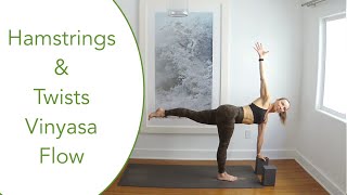 YOGA || Twists & Hamstrings || Vinyasa Flow