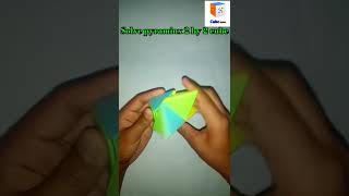 Solve pyraminx 2 × 2 cube|| How to solve pyraminx 2 × 2 cube || Solve cube #short