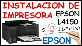 ✅💥🔥INSTALACION DE impresora EPSON L4150 WINDOWS11 | DRIVER de IMPRESORA MULTIFUNCIONAL 100% FUNCIONA