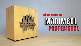 como hacer un MARIMBOL - kalimba cajon - marimbula