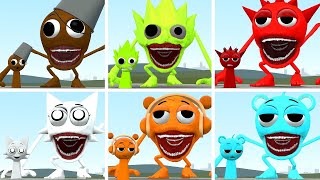 WHAT IF I BECAME NEW ALL FAMILY THE SPRUNKI TAPES MONSTERS In Garry's Mod!