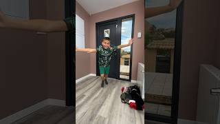 Son - Very Happy To See His Dad, But... 🤣 #shorts #dimakidstv # #comedy