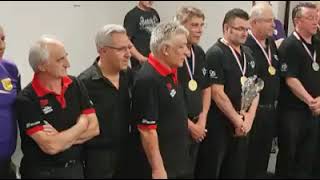 Podium de la Finale du Championnat de France Jeux de Série D4 2018 à Cestas