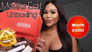 AGORA BEAUTY BOX | MEEKS EDIT UNBOXING | I CURATED MY OWN BEAUTY BOX 🤩