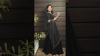 Black Lehenga For Women | Onam Collections For women | BLVD Designs |  75108 59290