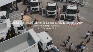 Mercedes-Benz Trucks Indonesia at Mining Indonesia 2019