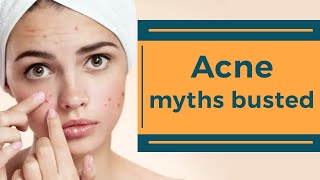 Acne Myths Busted | Get Rid of Acne | Skin Care | Healthie Genie