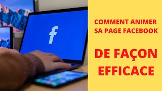 COMMENT ANIMER EFFICACEMENT SA PAGE FACEBOOK PROFESSIONNELLE