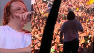 Glastonbury 2023 - Lewis Capaldi sonmeone you loved live with crowd